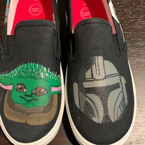 Size 2 Mandalorian shoes